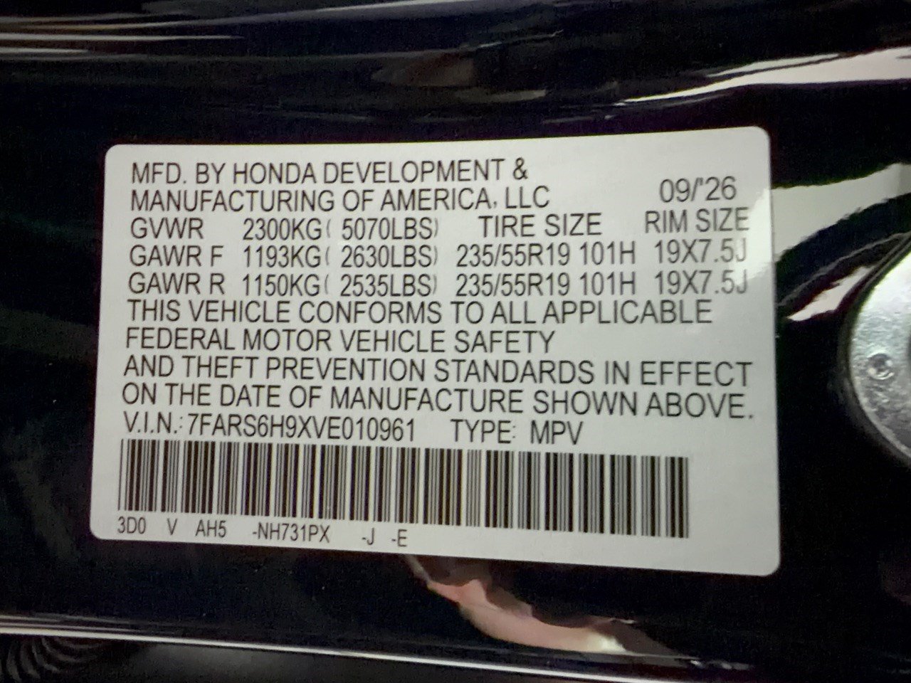 New 2027 Honda CR-V Sport Touring image 31