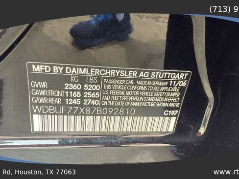 Used 2007 Mercedes-Benz E 63 AMG Sedan image 61