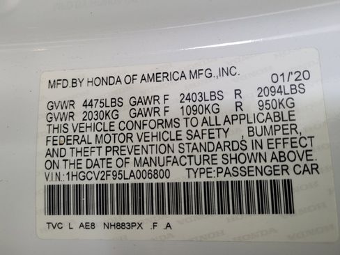 Used 2020 Honda Accord Touring image 33