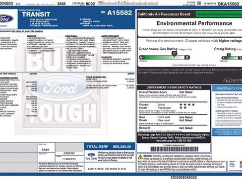 New 2025 Ford Transit 250 Low Roof AWD w/ Exterior Upgrade Package image 4