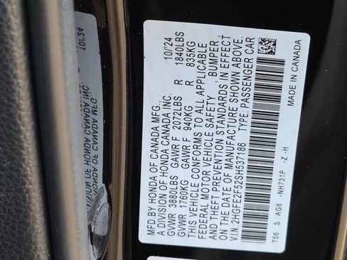 Used 2025 Honda Civic Sport image 15