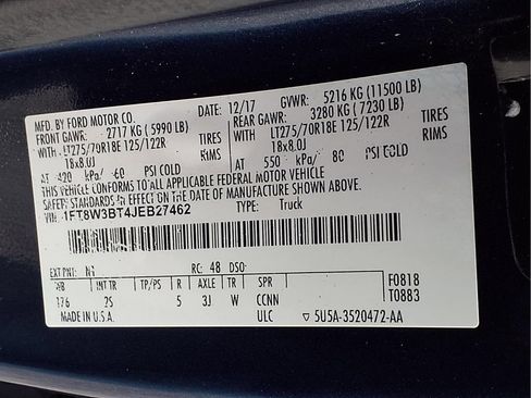Used 2018 Ford F350 XLT w/ XLT Premium Package AWD/4WD image 26