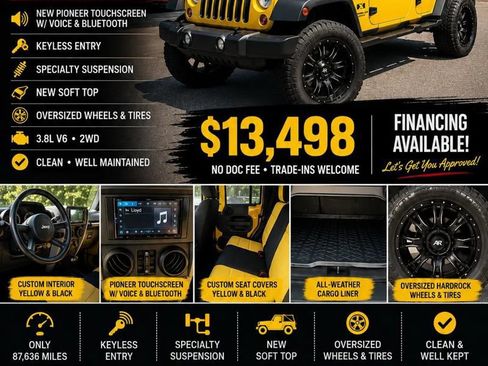 Used 2008 Jeep Wrangler Unlimited X RWD image 19
