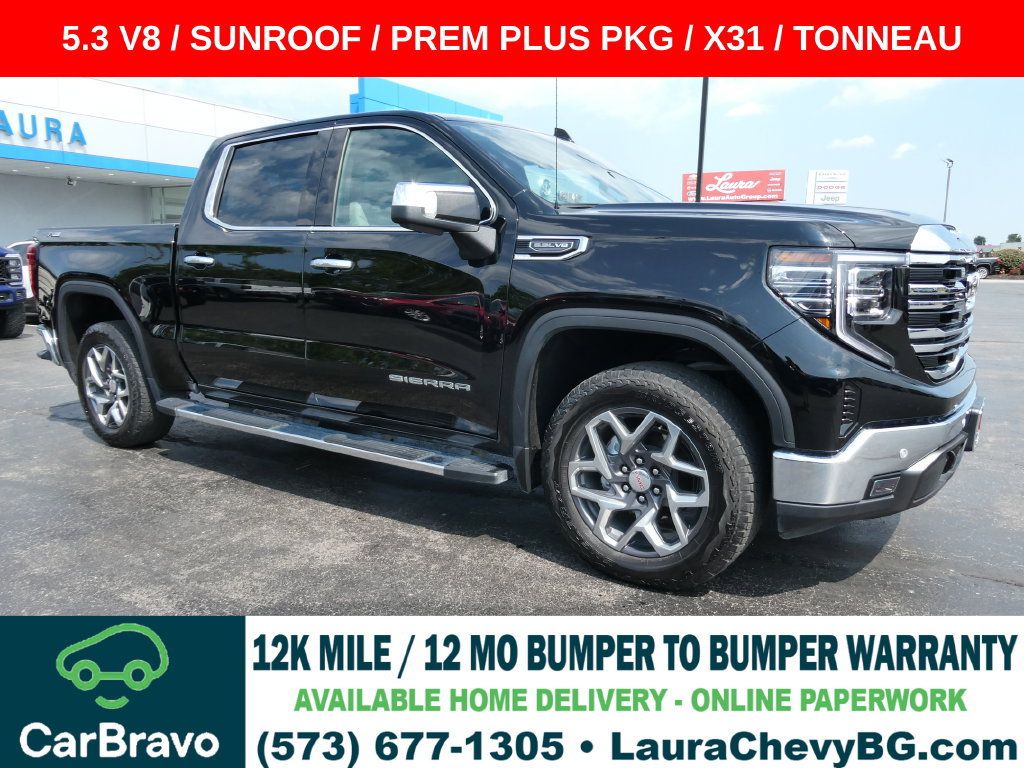 Used 2024 GMC Sierra 1500 SLT w/ SLT Premium Plus Package AWD/4WD image 1