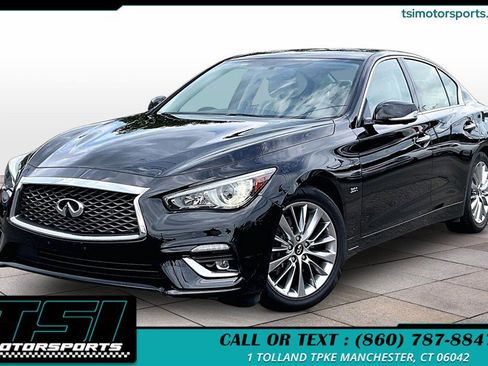 Used 2020 INFINITI Q50 Luxe w/ Essential Package (3.0T Luxe) AWD/4WD image 1