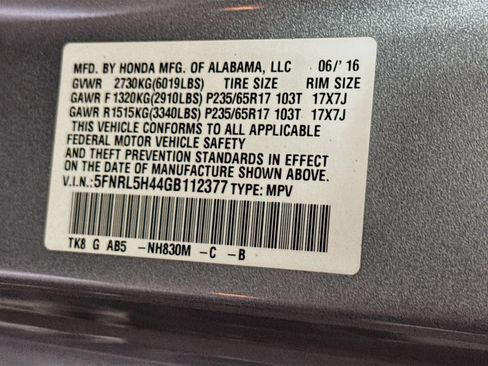 Used 2016 Honda Odyssey EX image 38