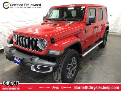 Certified 2024 Jeep Wrangler Unlimited Sahara w/ Technology Group