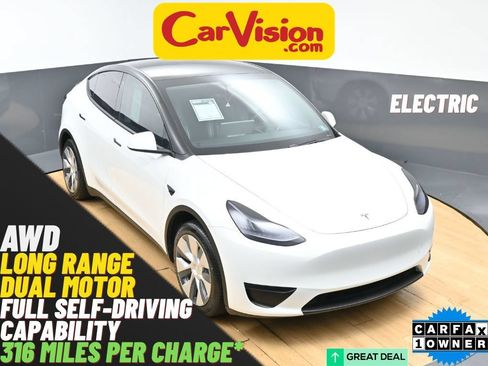 Used 2020 Tesla Model Y Long Range AWD/4WD image 1