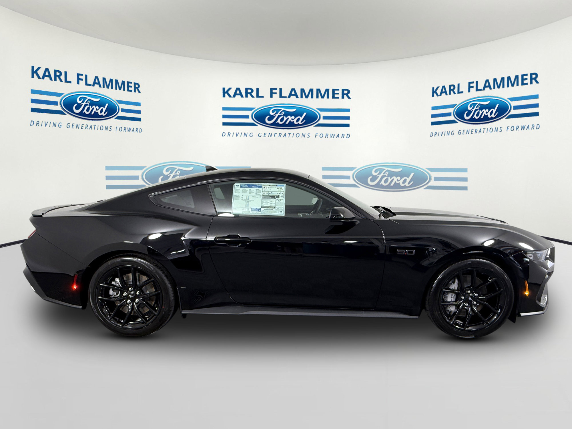 New 2026 Ford Mustang GT Premium w/ Mustang Nite Pony Package RWD image 2