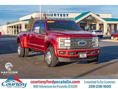 Used 2018 Ford F450 Platinum w/ Platinum Ultimate Package