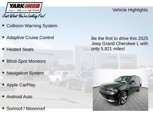 Used 2025 Jeep Grand Cherokee L Limited AWD/4WD image 13