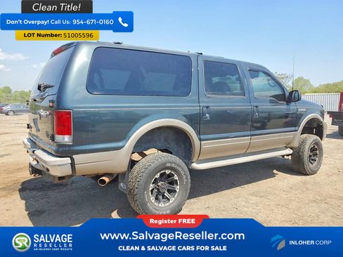 Used 2001 Ford Excursion Limited AWD/4WD image 4