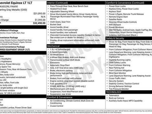 Used 2024 Chevrolet Equinox LT image 9