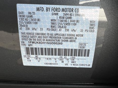 New 2025 Ford Explorer Active w/ Active Comfort Package image 50