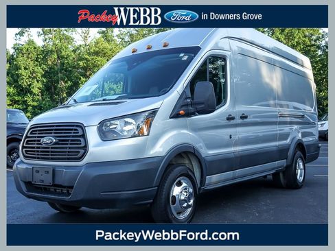 Used 2018 Ford Transit 350 148 High Roof DRW RWD image 1