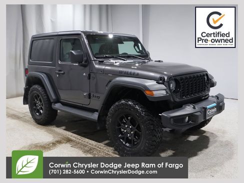 Certified 2025 Jeep Wrangler Willys image 1