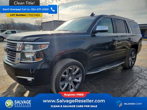 Used 2015 Chevrolet Tahoe LTZ image 1