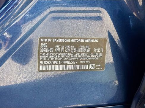 Certified 2023 BMW X3 xDrive30i w/ M Sport Package image 46