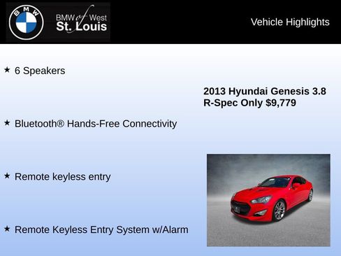Used 2013 Hyundai Genesis 3.8 RWD image 8