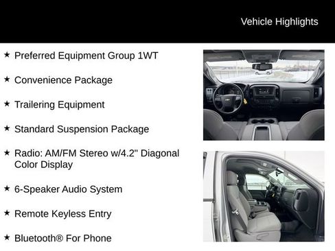 Certified 2017 Chevrolet Silverado 3500 W/T w/ WT Convenience Package image 13