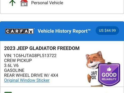 Used 2023 Jeep Gladiator Sport S image 4