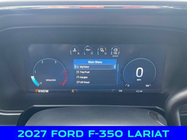 New 2027 Ford F350 Lariat w/ Snow Plow Prep Package AWD/4WD image 2