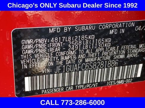 Certified 2025 Subaru Impreza 2.0i Sport image 18