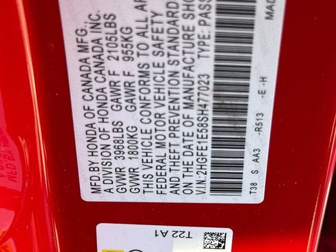 Certified 2025 Honda Civic Si image 30