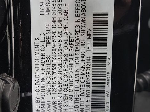 Certified 2025 Honda Passport EX-L image 33