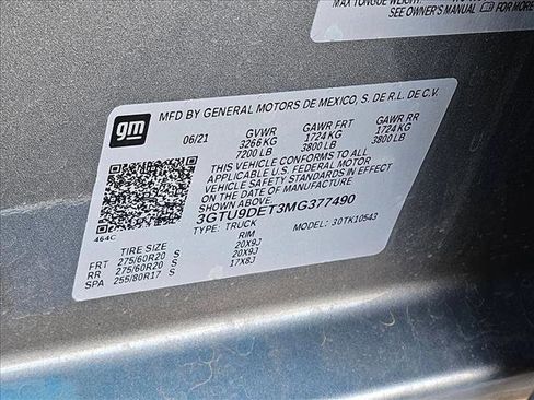 Certified 2021 GMC Sierra 1500 SLT image 22