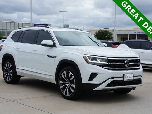 Used 2021 Volkswagen Atlas SEL Premium w/ MDO Package (Bench Seat) image 4