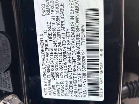Used 2023 Honda Passport TrailSport image 23