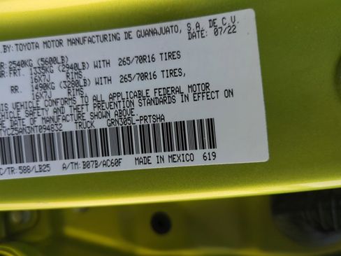 Used 2022 Toyota Tacoma TRD Pro image 15