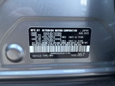 New 2025 Mitsubishi Outlander Sport ES image 9
