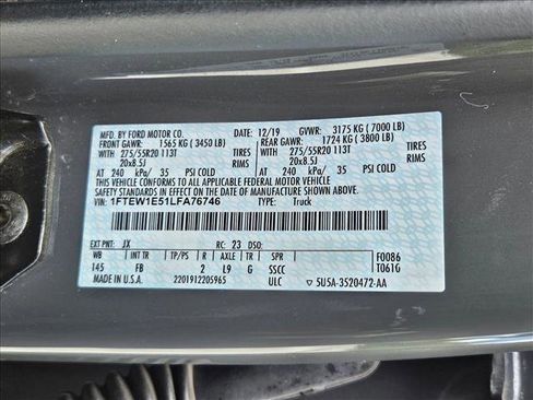 Used 2020 Ford F150 XLT w/ Equipment Group 302A Luxury AWD/4WD image 21