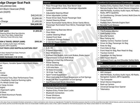 Used 2019 Dodge Charger Scat Pack w/ Plus Group image 5