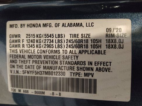 Used 2021 Honda Pilot EX image 33