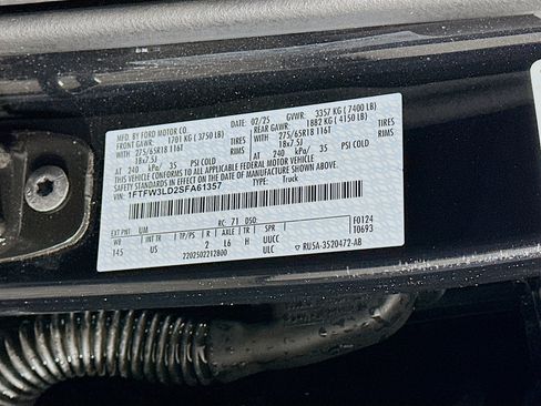 Used 2025 Ford F150 XLT w/ Equipment Group 301A Standard AWD/4WD image 12