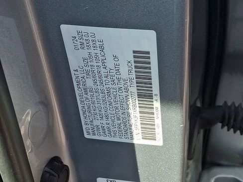 Certified 2024 Honda Ridgeline Sport image 27