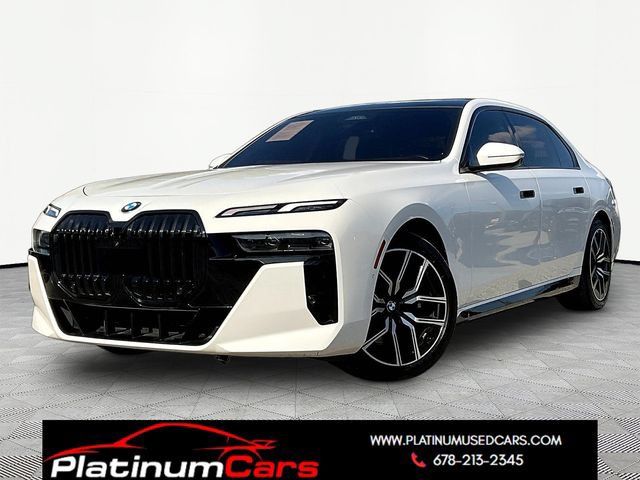 Used 2023 BMW 740i w/ Parking Assistance Package RWD image 1