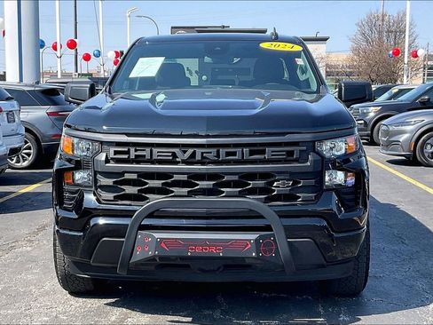 Used 2024 Chevrolet Silverado 1500 Custom w/ Turbomax Blackout Package image 2