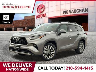 New 2026 Toyota Highlander Platinum