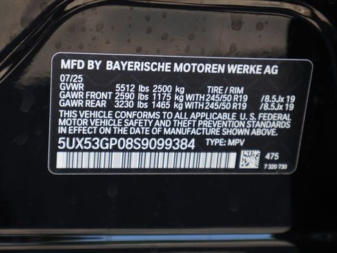 Certified 2025 BMW X3 xDrive30i AWD/4WD image 52