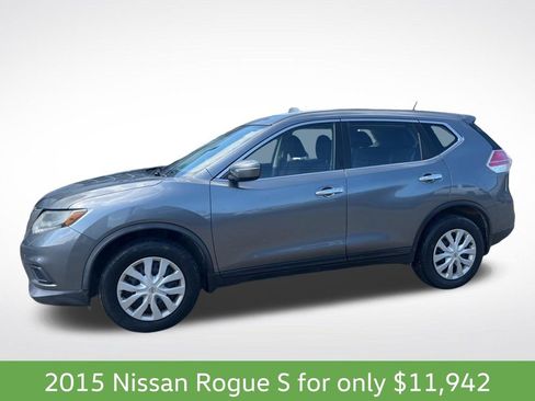 Used 2015 Nissan Rogue S AWD/4WD image 2