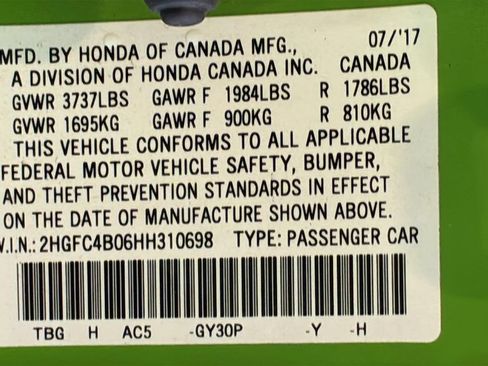 Used 2017 Honda Civic LX-P image 15