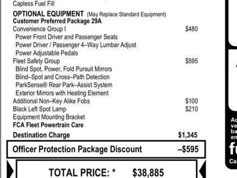 Used 2018 Dodge Charger Police w/ Fleet Safety Group image 4