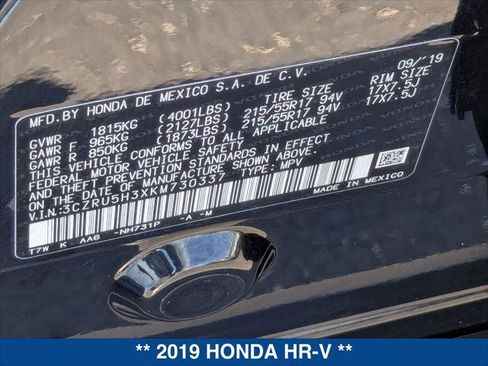 Used 2019 Honda HR-V LX image 23