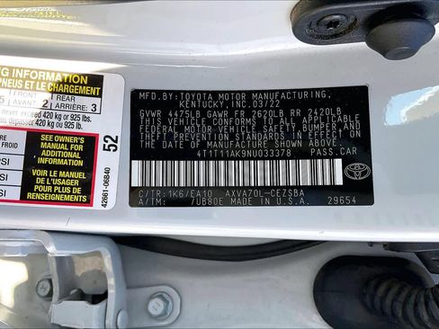 Used 2022 Toyota Camry SE image 31