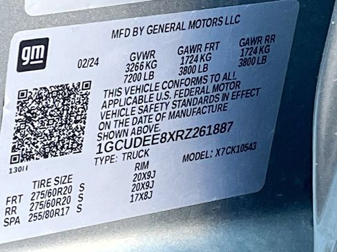 Used 2024 Chevrolet Silverado 1500 RST w/ Convenience Package II AWD/4WD image 31