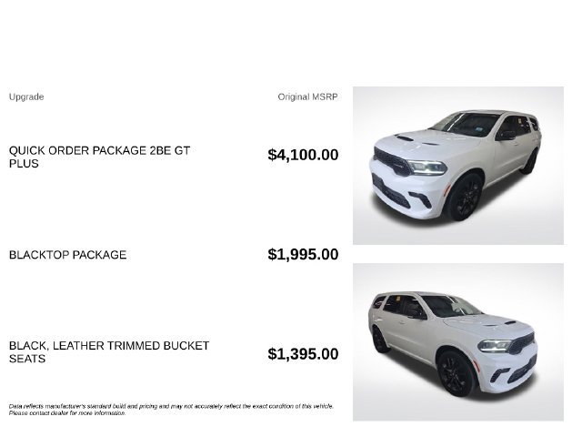 Used 2022 Dodge Durango GT RWD image 3